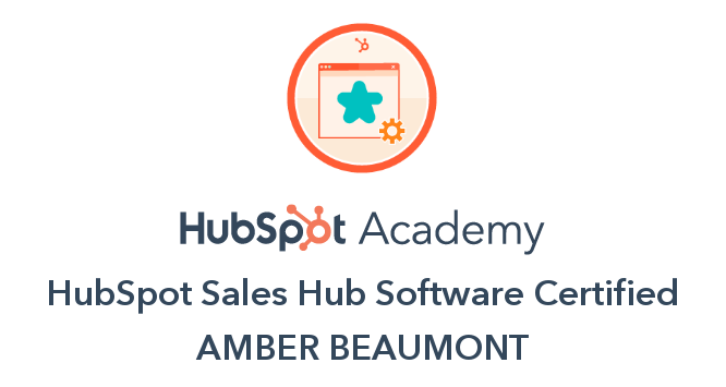 HubSpot Academy - Sales Hub Software Certified 